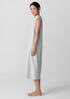 Mini Stripe Organic Cotton Jersey Sleep Dress