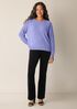 Chenille Blend Crew Neck Top