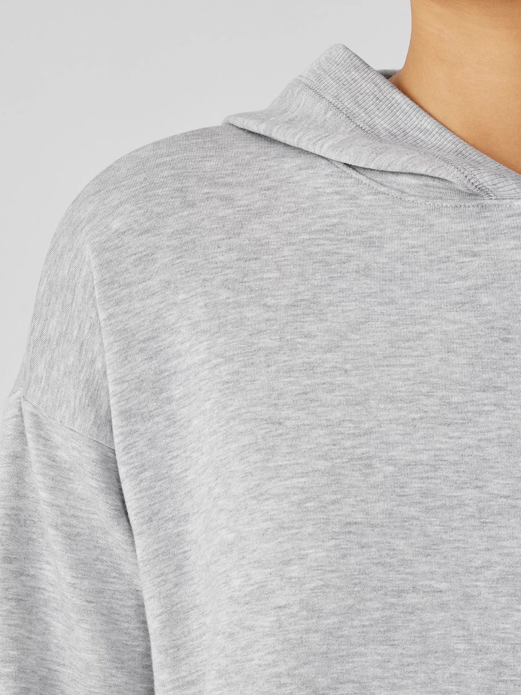 Cozy Brushed Terry Hug Hooded Top