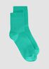 Rib Short Crew Sock