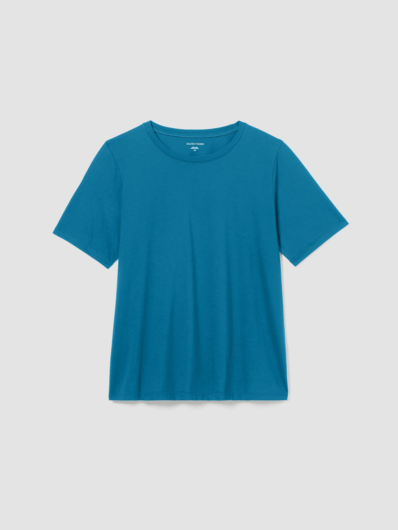 Organic Pima Cotton Jersey Round Neck Tee