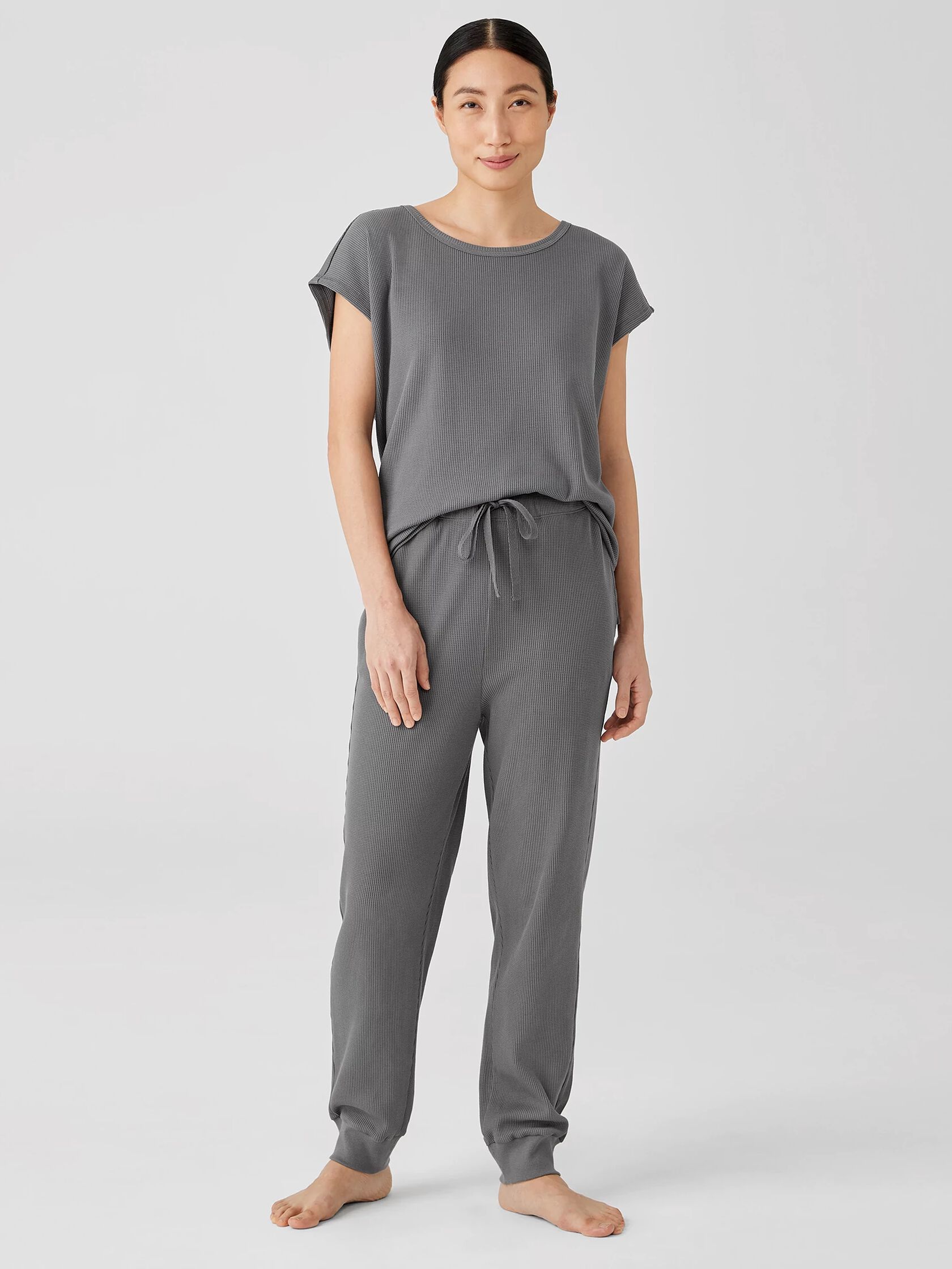 Cozy Organic Cotton Thermal Jogger Pant