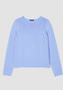 Peruvian Cotton Blend Jewel Neck Top