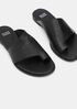 Ty Washed Leather Slide