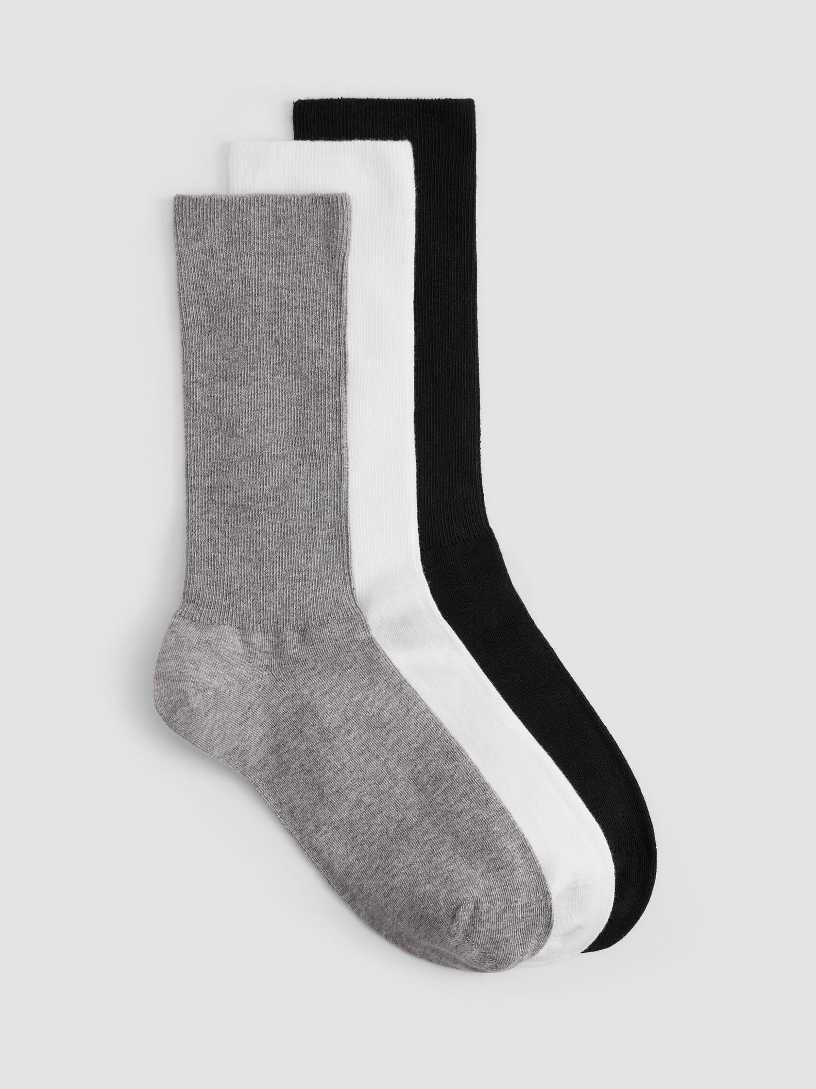 Cotton Trouser Sock 3-Pack