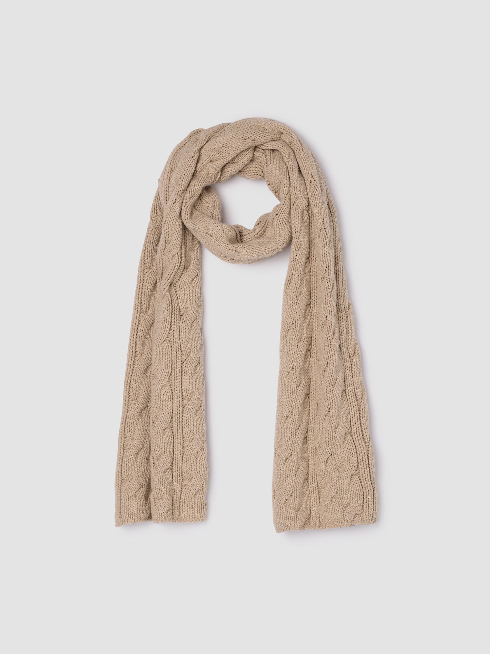 Cotton & Recycled Cashmere Scarf