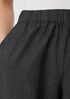 Airy Organic Cotton Twill Wide-Leg Pant