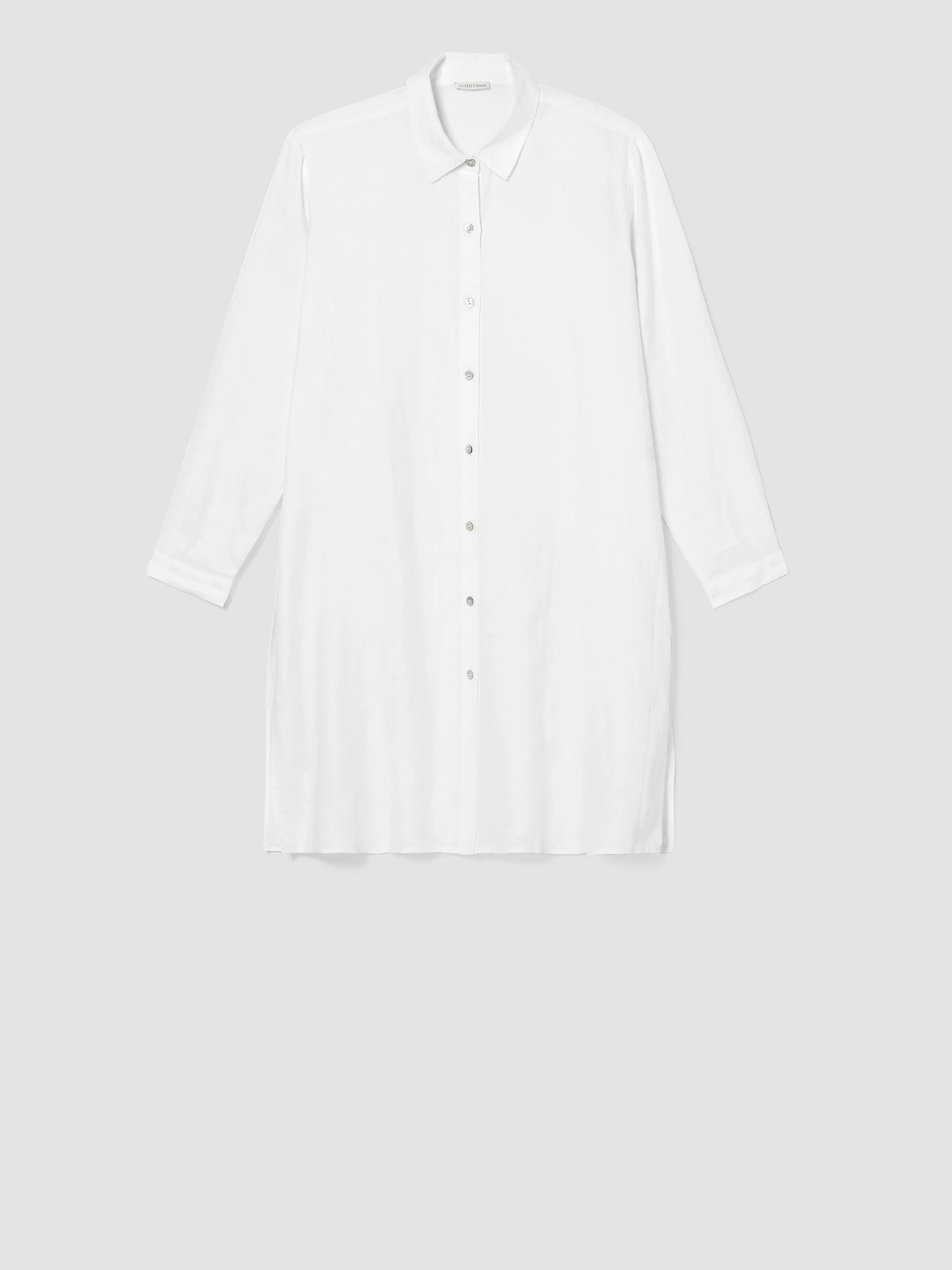 Organic Handkerchief Linen Classic Collar Shirt