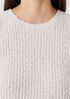 Cotton Fluff Crew Neck Top