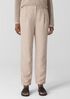 Linen Silk Twill Tapered Pant