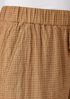 Puckered Organic Linen Shorts