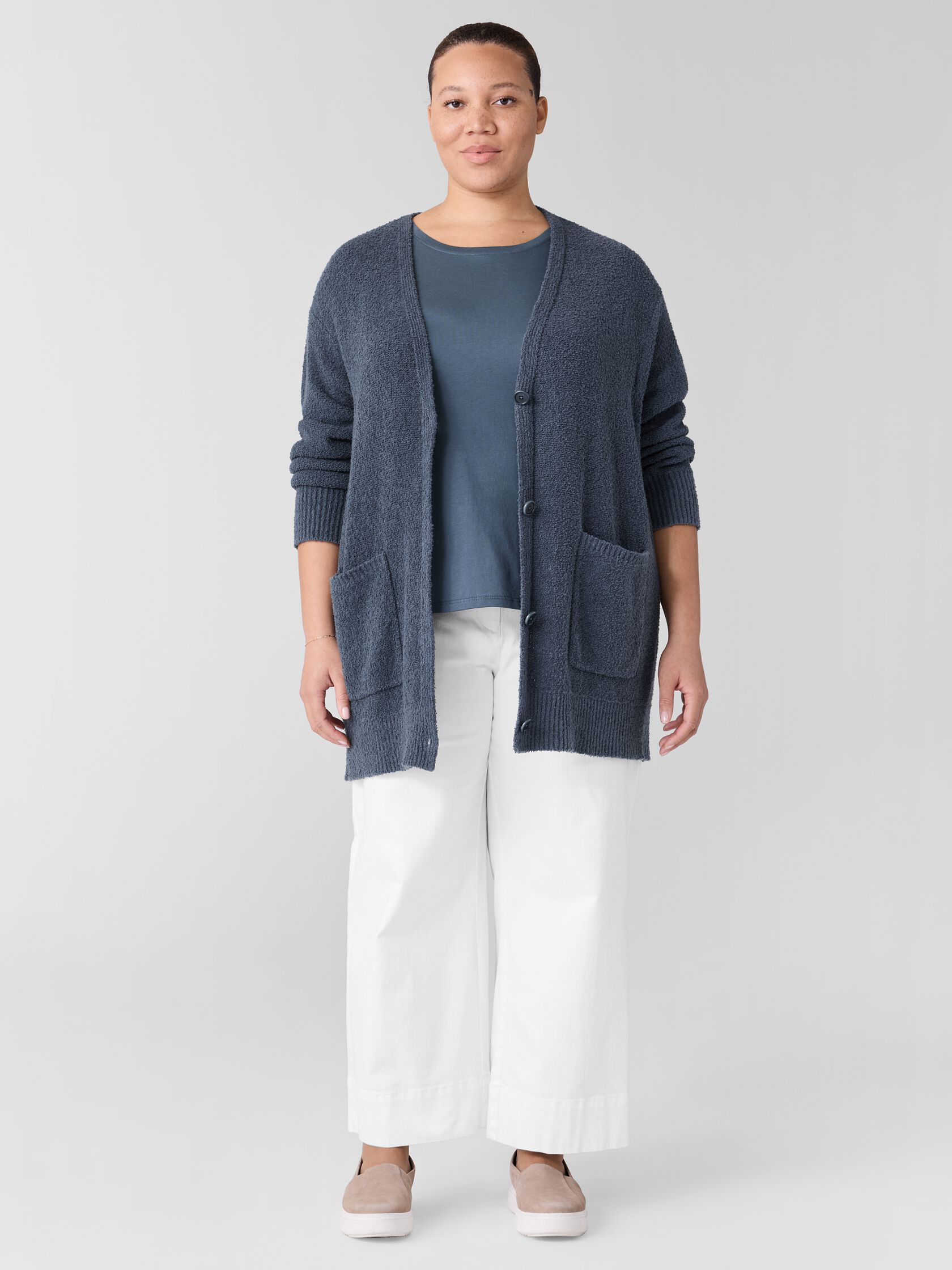 Cotton Fluff Cardigan