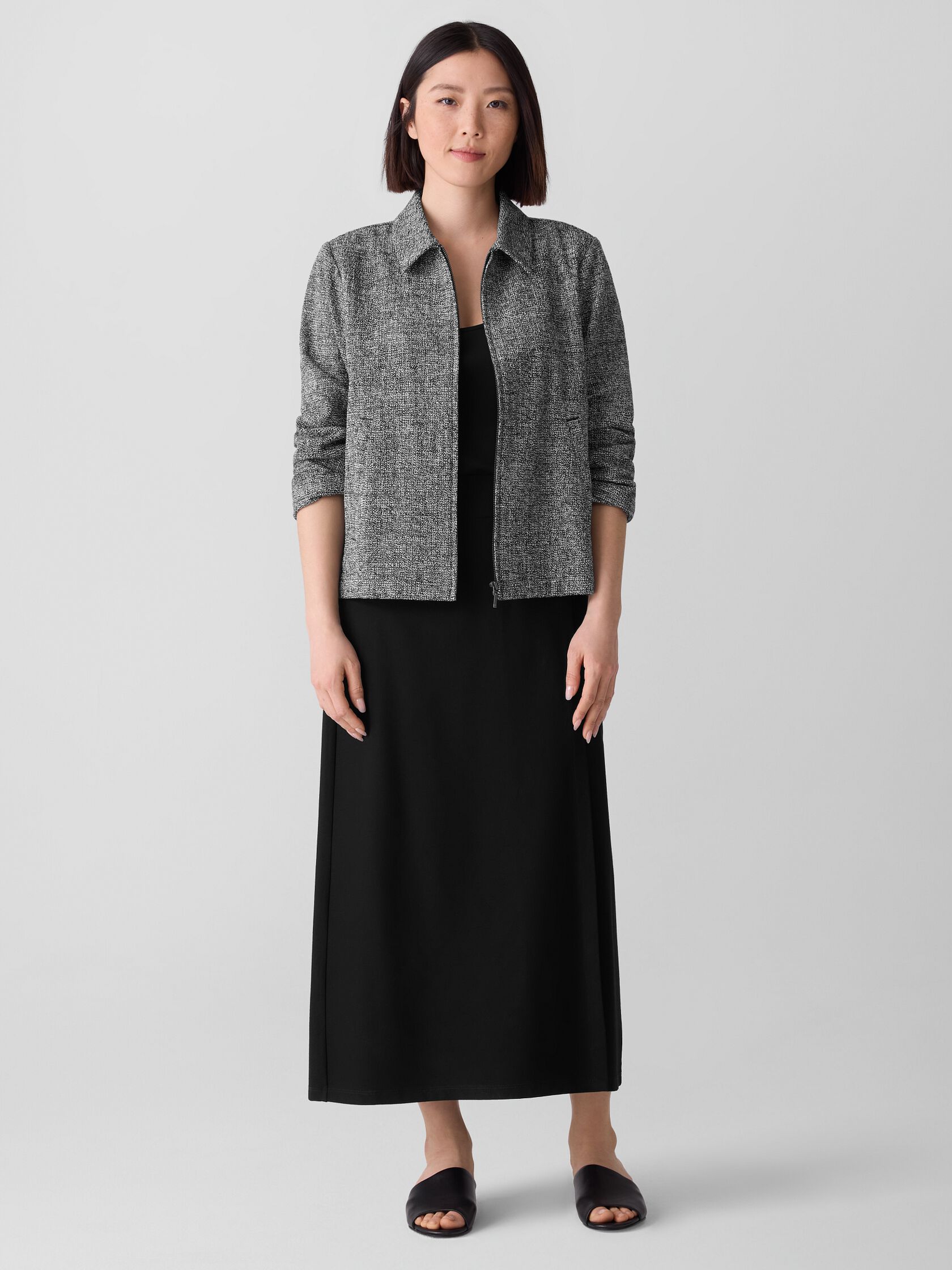 Organic Cotton Tweed Jacket