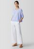 Organic Linen Cotton Raglan-Sleeve Top