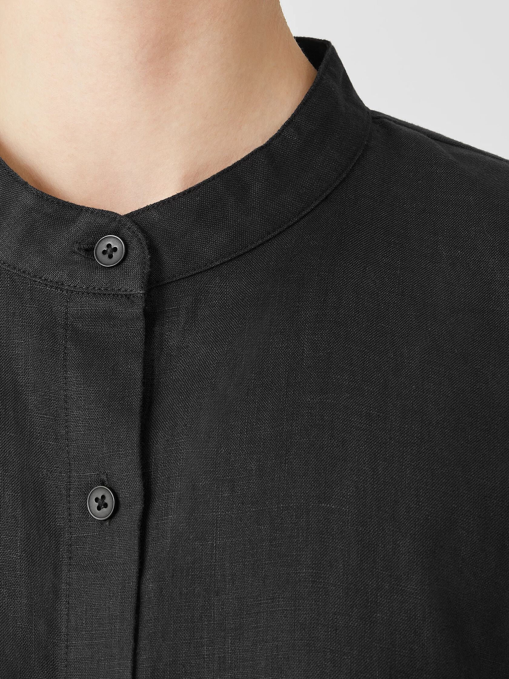 Organic Linen Shirtdress