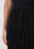 Crushed Silk Maxi Skirt