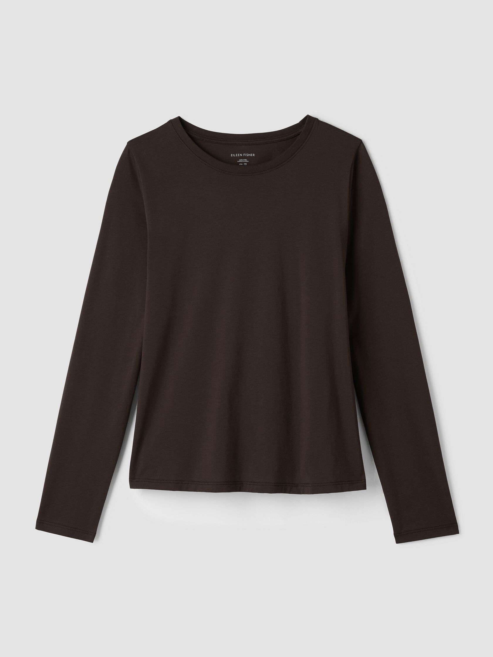 Organic Pima Cotton Jersey Long-Sleeve Tee