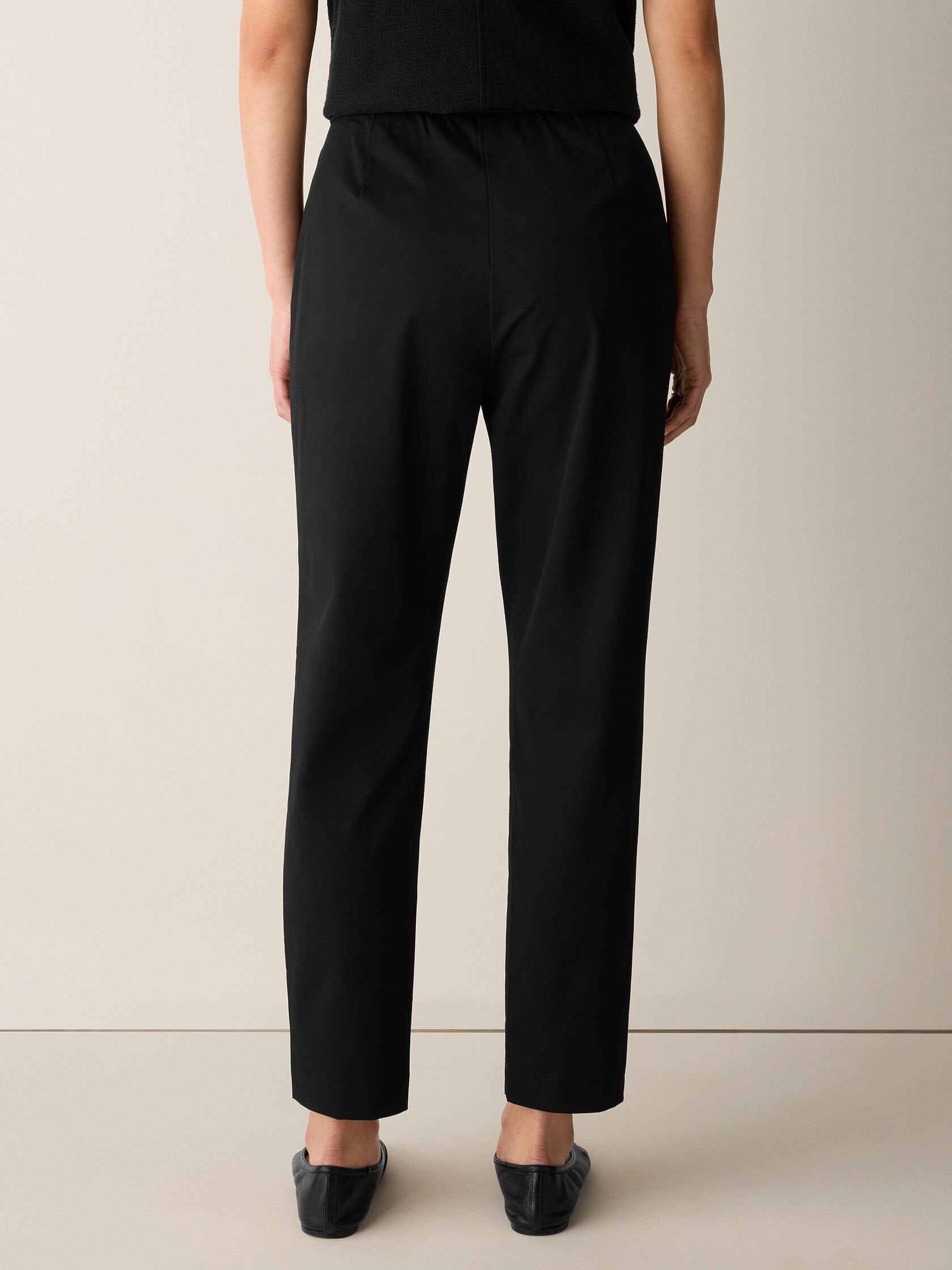 Stretch Cotton Twill Slim Pant