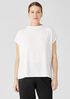 Fine Jersey Funnel Neck Top