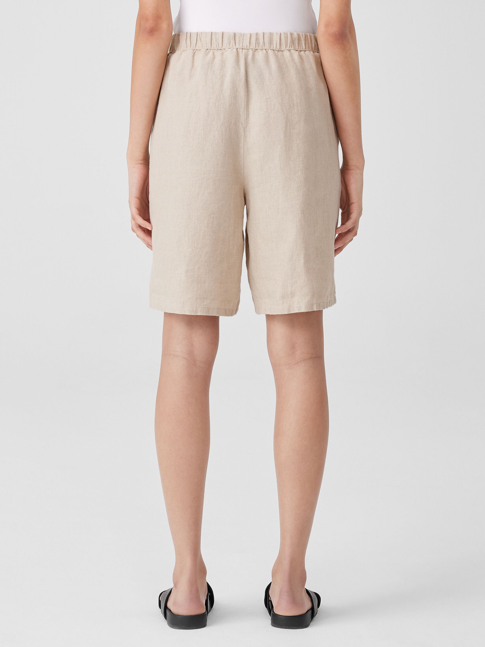 Organic Linen Shorts