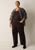 Organic Cotton Stretch Corduroy Straight Pant