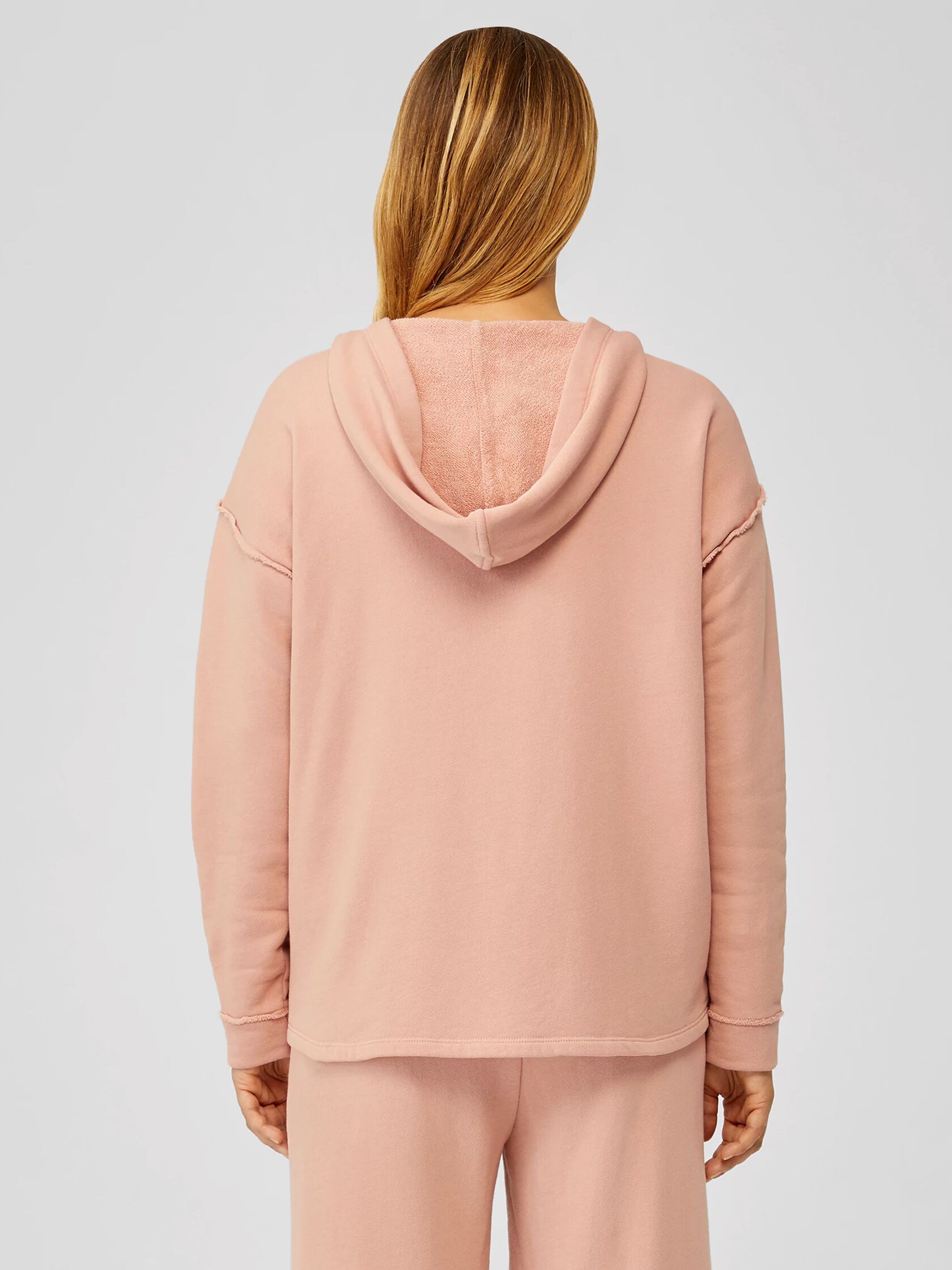 Organic Cotton French Terry Hooded Jacket