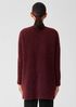 Mohair Plush Mélange V-Neck Cardigan