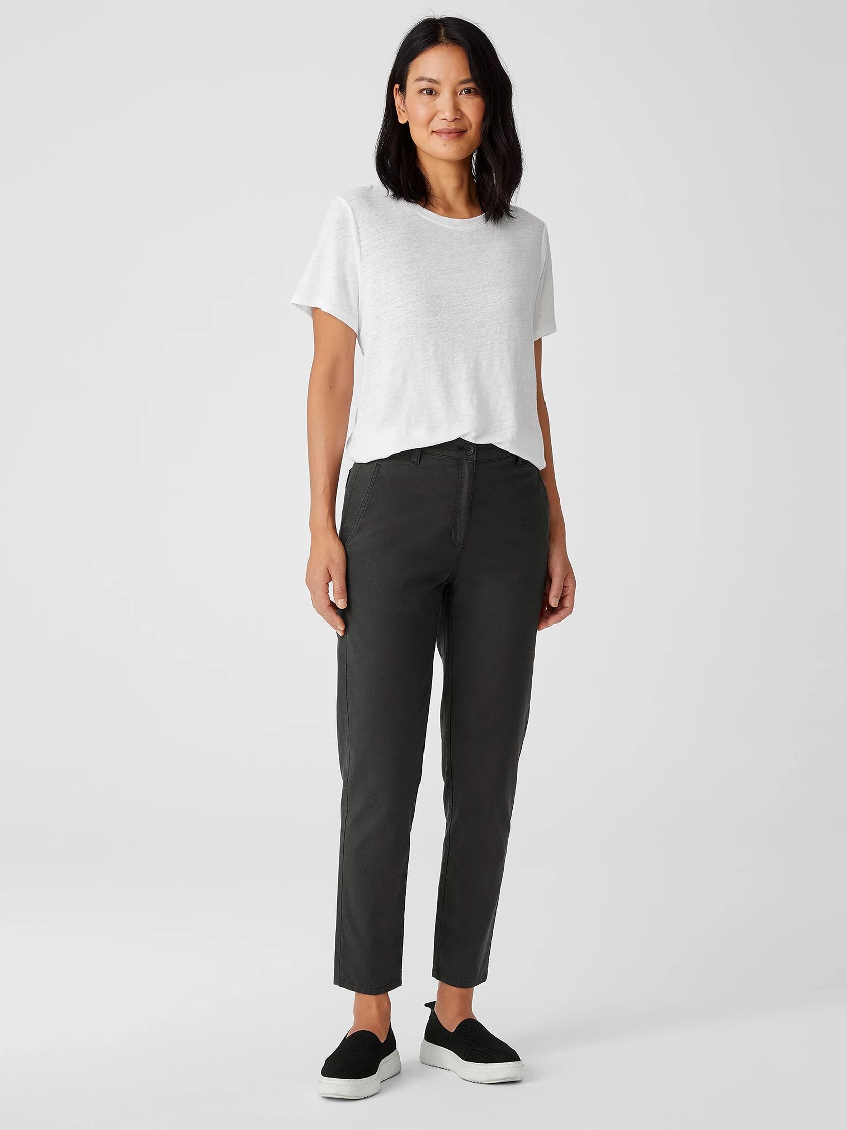 Organic Cotton Hemp Tapered Pant