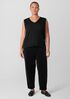 Organic Cotton Stretch Corduroy Lantern Pant