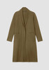 Boiled Wool Jersey High Collar Jacket