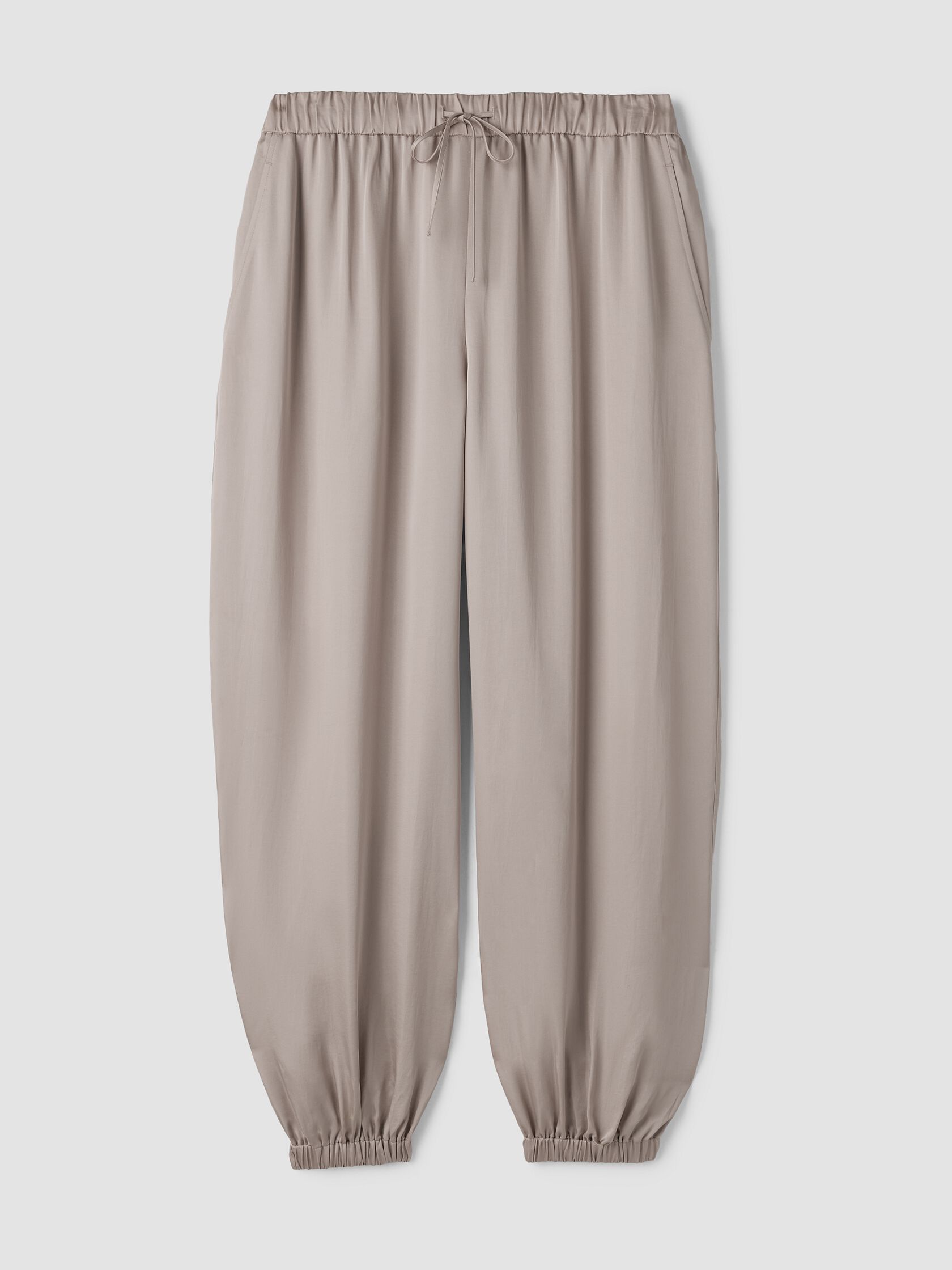 Smooth Satin Shimmer Jogger