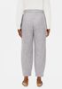 Soft Wool Flannel Lantern Pant