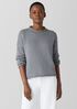 Peruvian Organic Cotton Crimp Funnel Neck Top