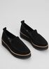 Ells Suede Loafer Wedge