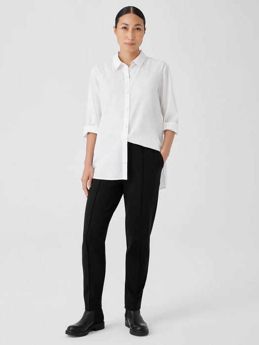 Washable Flex Ponte Pintuck Pant