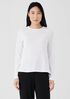 Organic Pima Cotton Jersey Long-Sleeve Tee