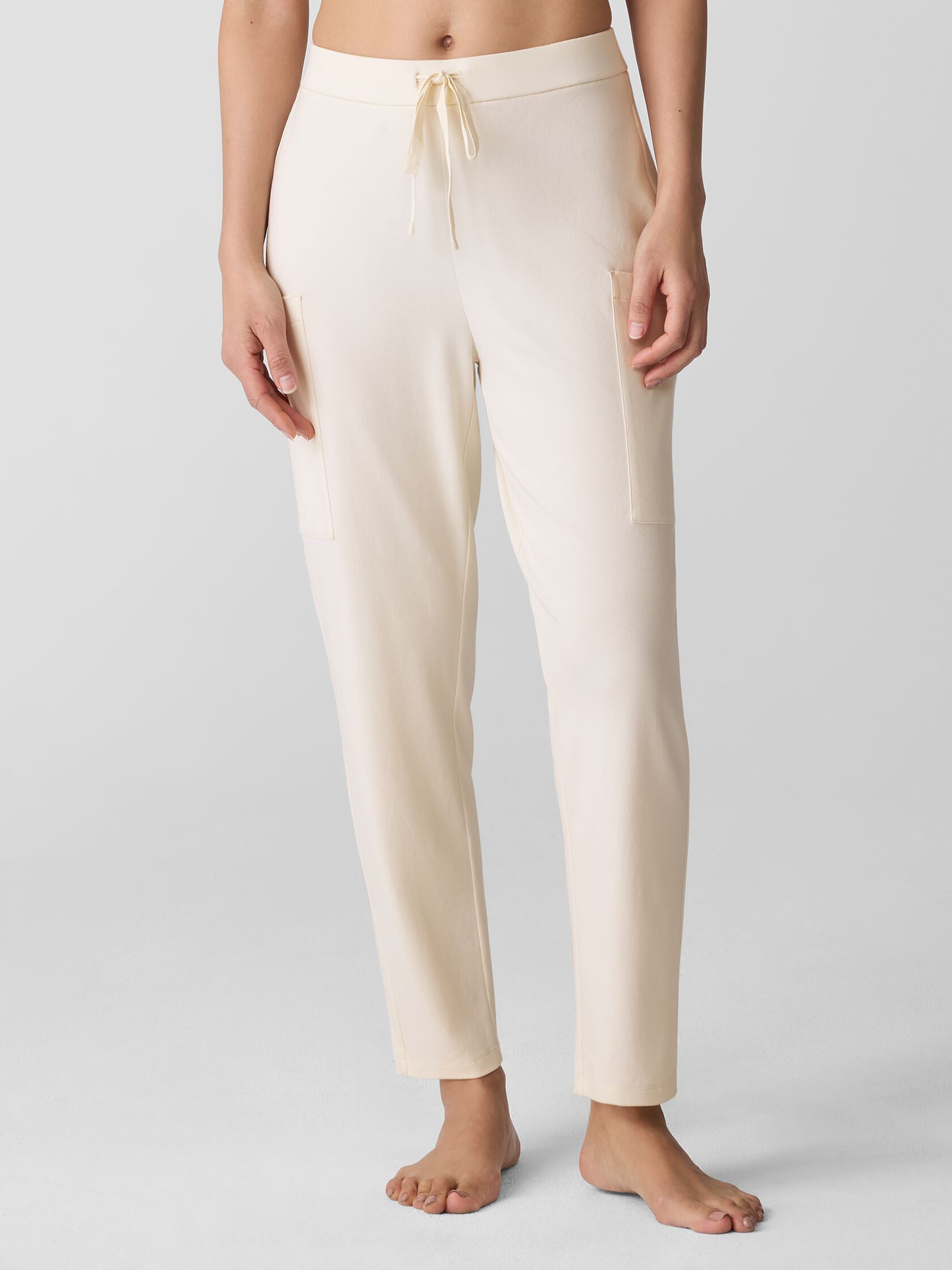 Organic Cotton Interlock Slouchy Sleep Pant