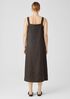 Organic Linen Square Neck Dress