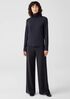 Fine Jersey Scrunch Neck Top
