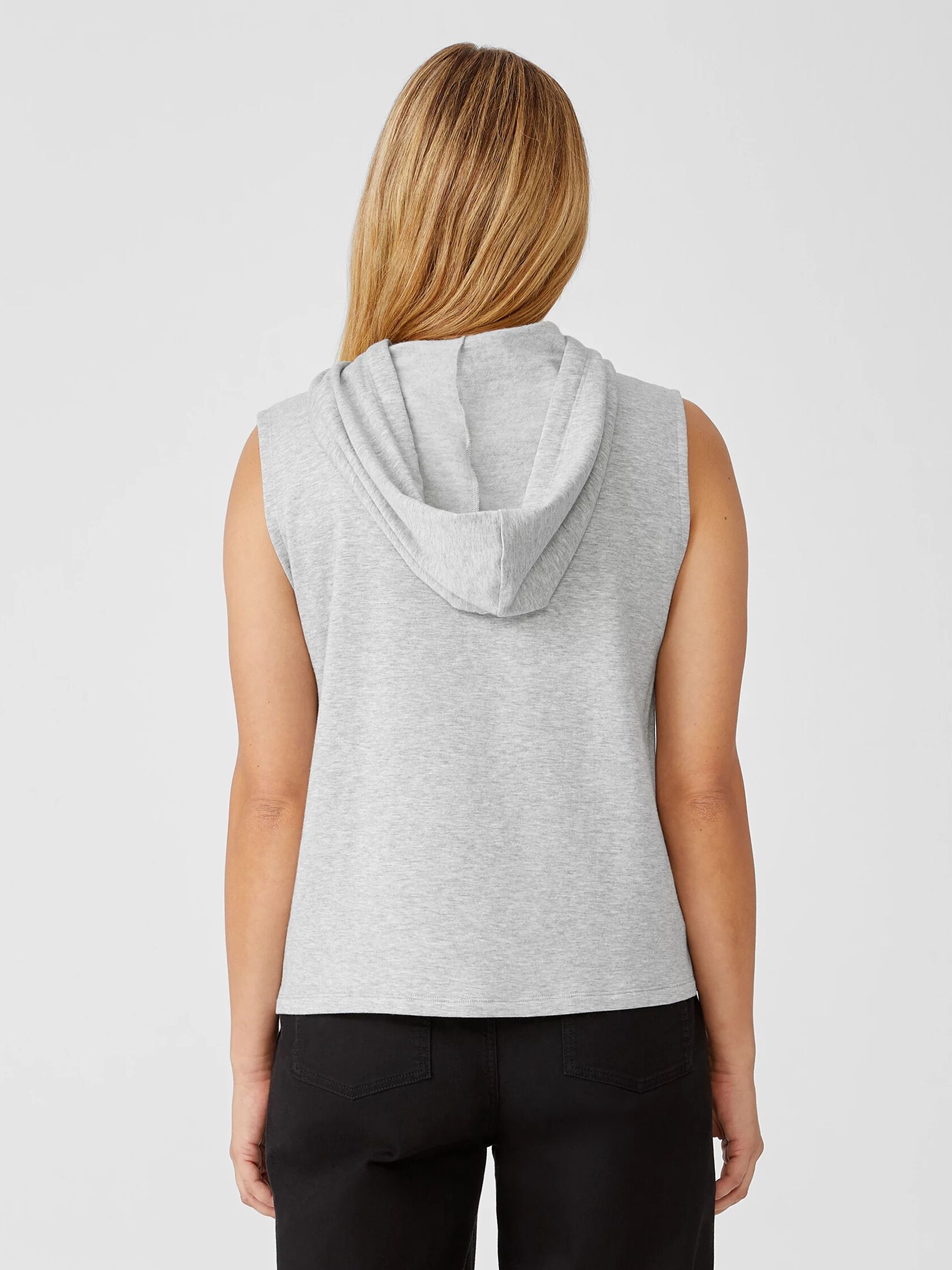 Cozy Brushed Terry Hug Hooded Top