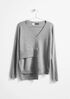 Resewn Layered Cashmere Box-Top