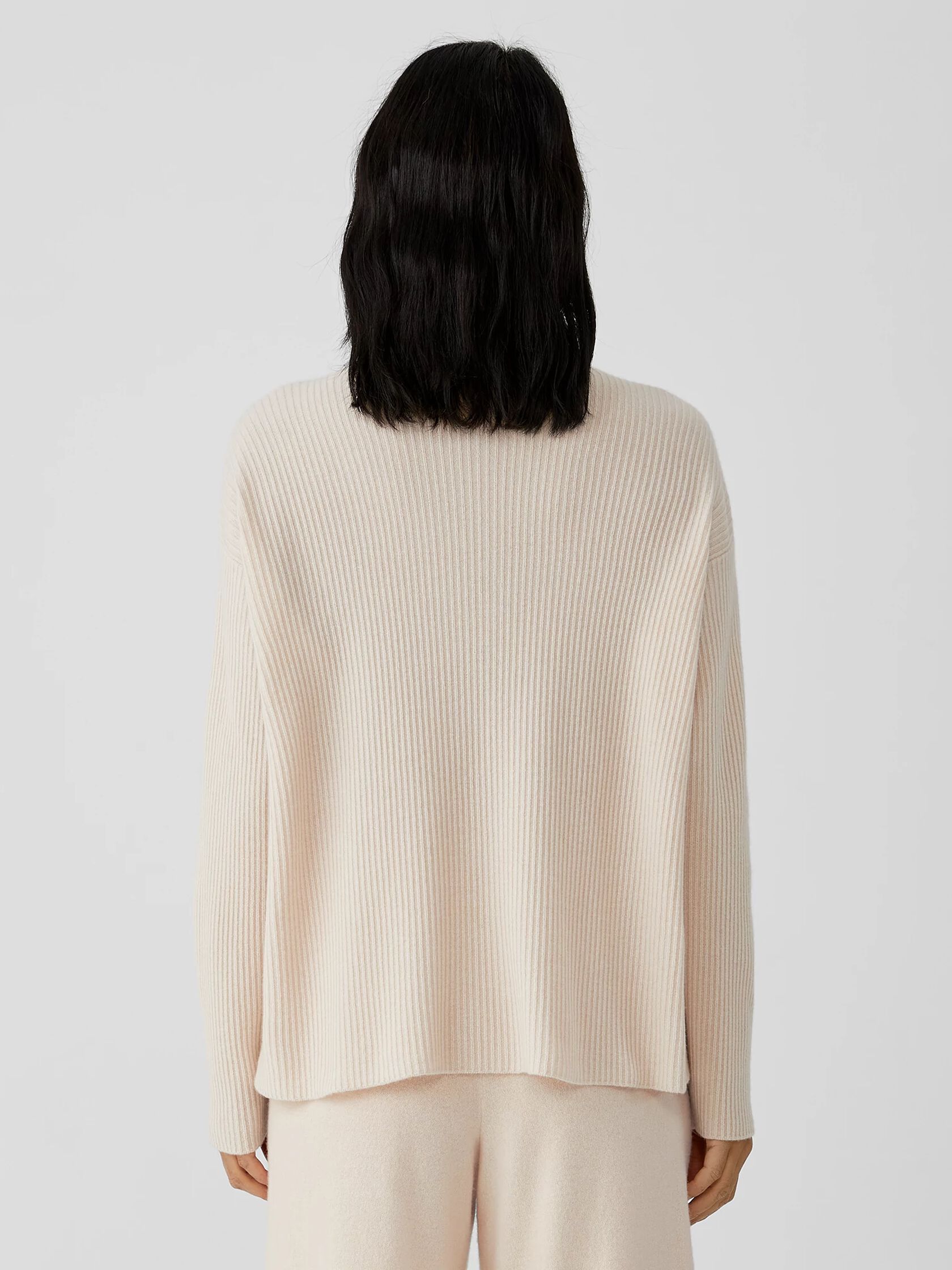 Italian Cashmere Funnel Neck Top