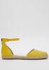 Lala Nappa Leather Espadrille Flat