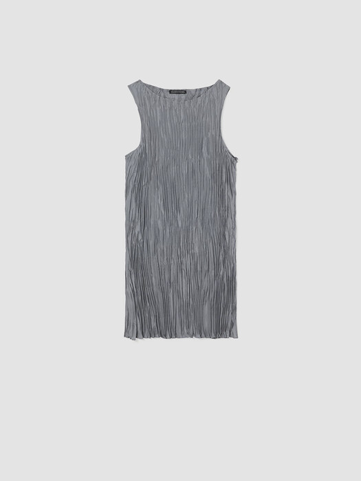 Crushed Silk Long Tank