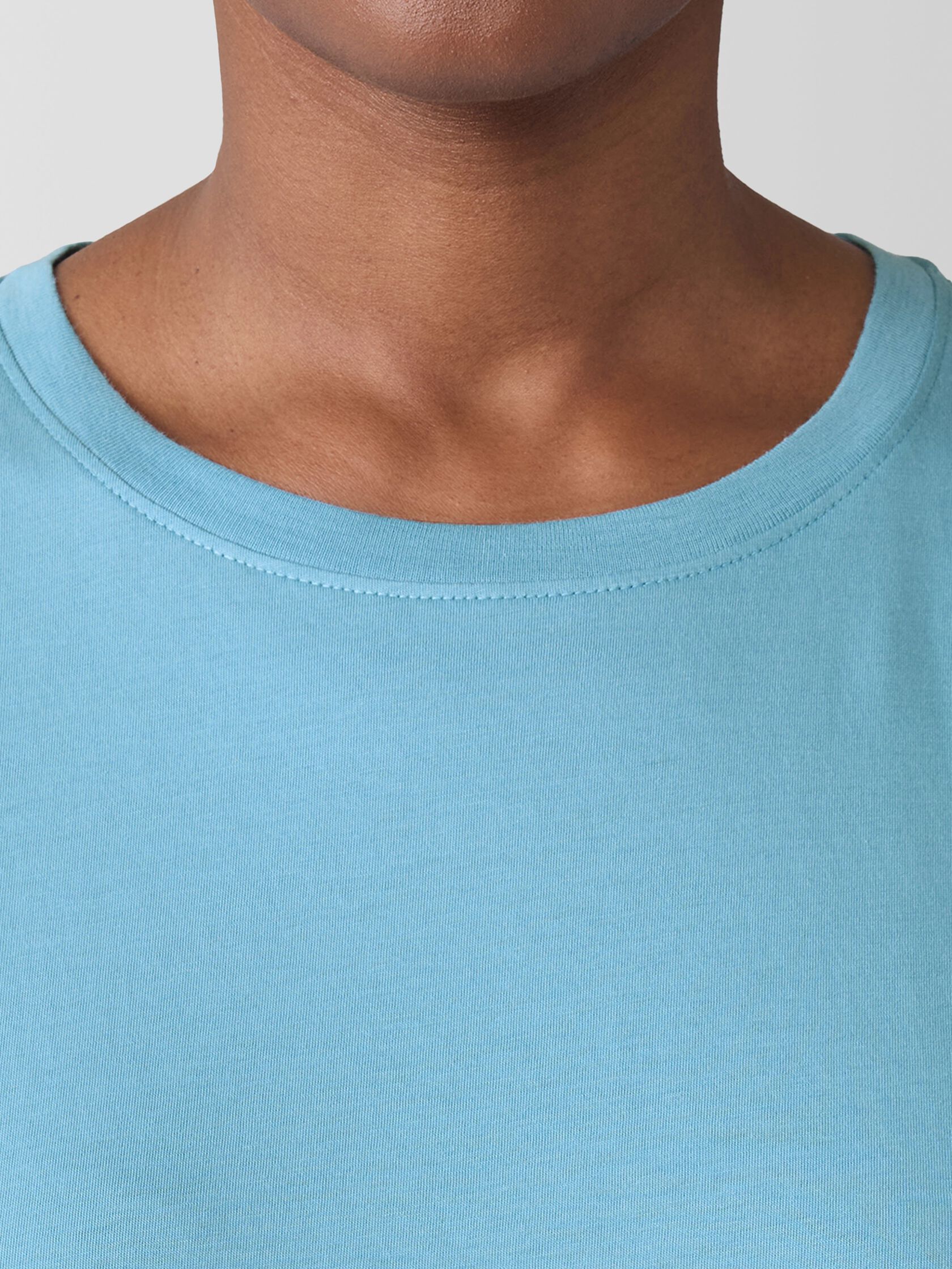 Organic Pima Cotton Jersey Round Neck Tee