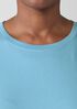 Organic Pima Cotton Jersey Round Neck Tee
