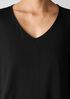 Fine Jersey V-Neck Long Top