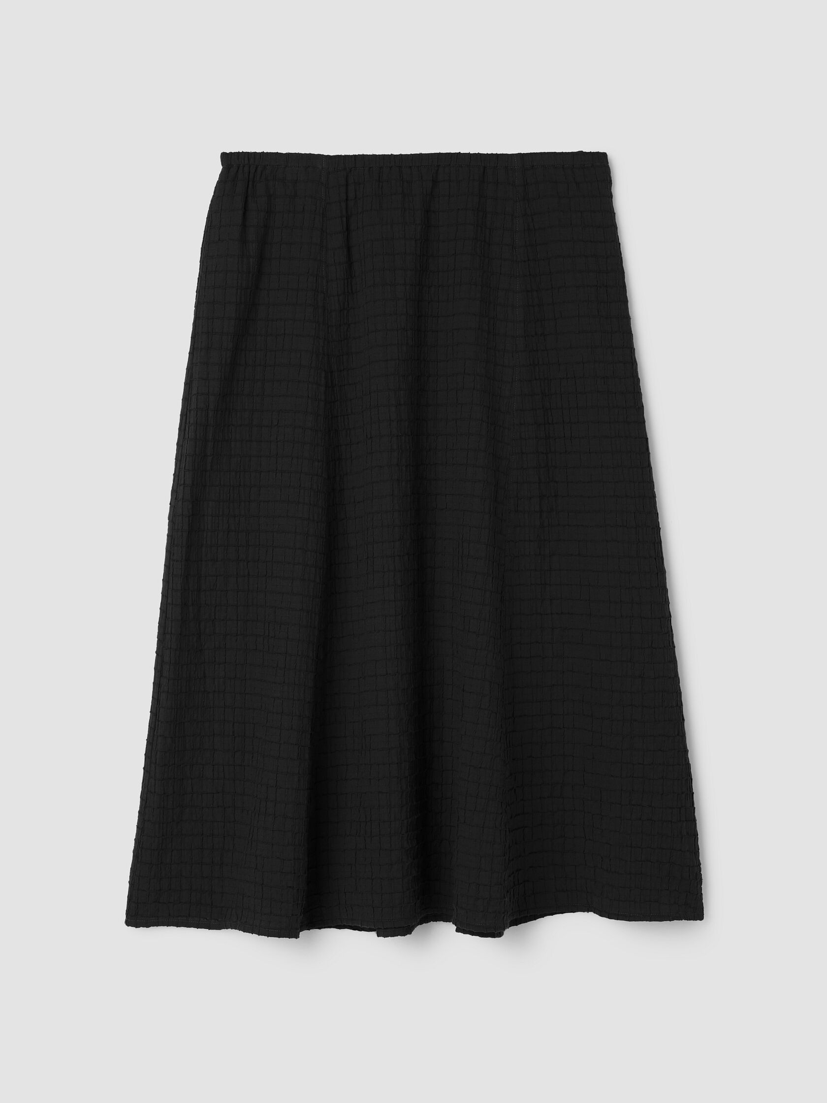 Organic Cotton Voile Box Skirt