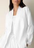 Organic Cotton Pucker Angled Jacket