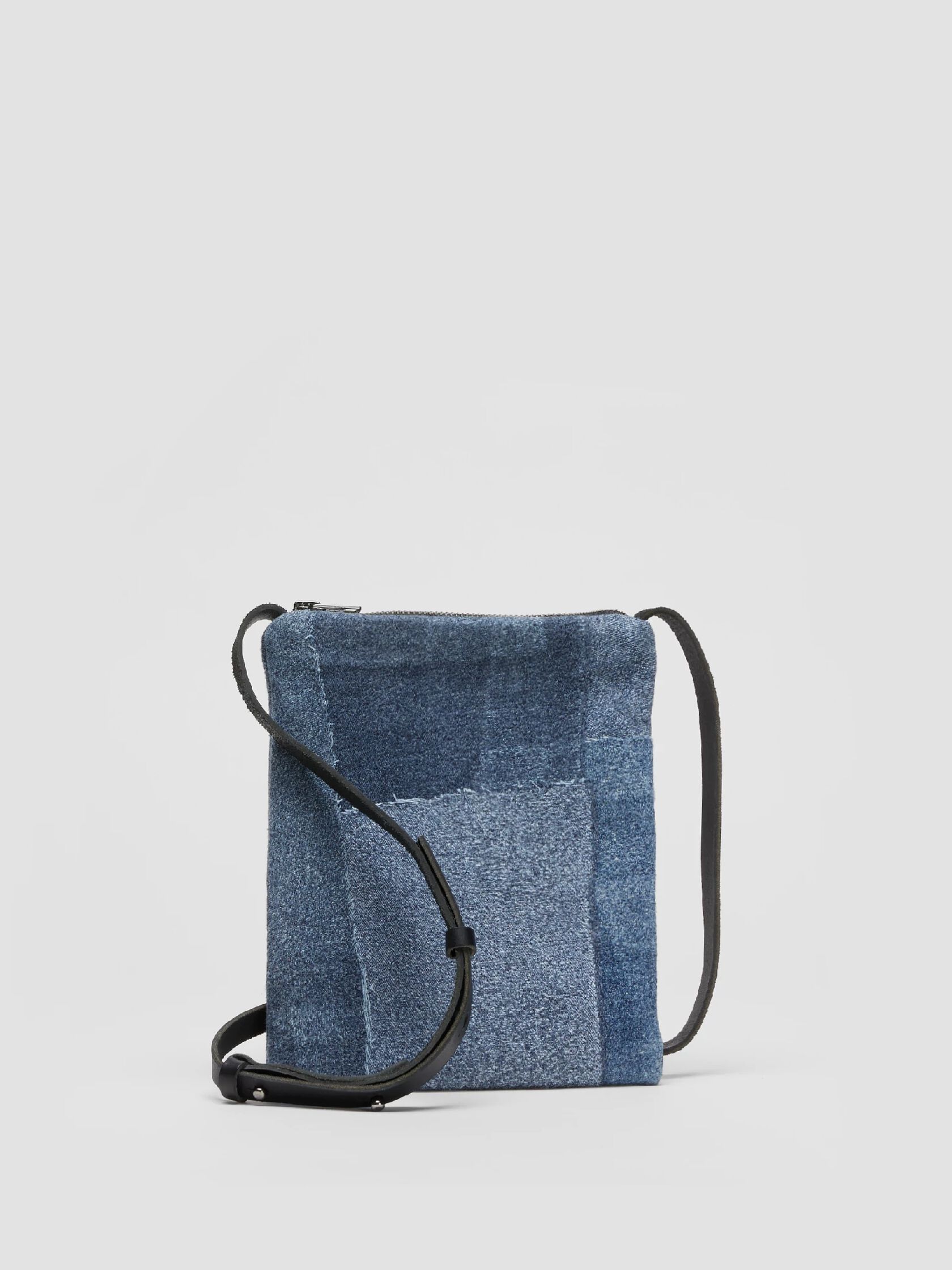 Waste No More Denim Crossbody Bag